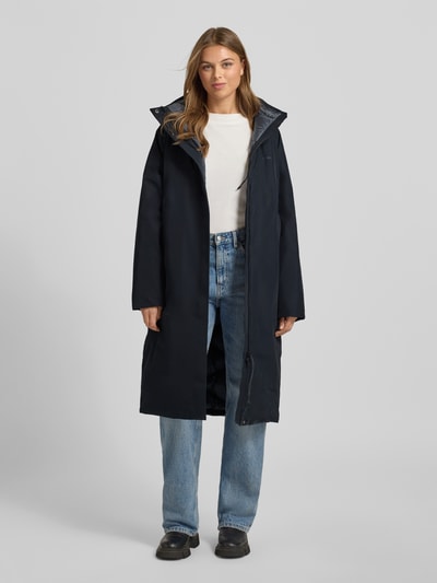 PEAK PERFORMANCE Regular Fit Funktionsmantel mit Label-Detail Modell 'TREELINE DOWN' Black 1