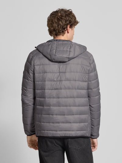 Jack & Jones Steppjacke mit Reißverschlusstaschen Modell 'BRADLEY' Anthrazit 5