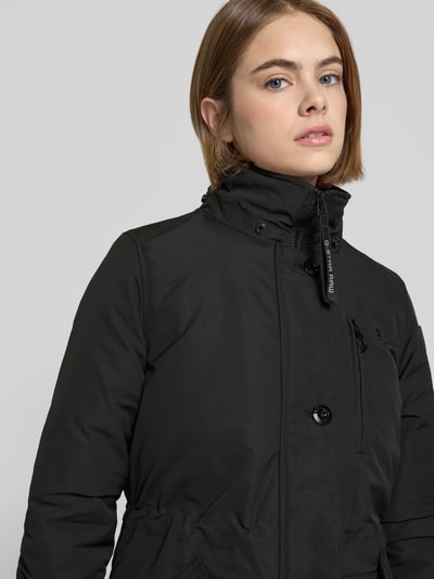 G-Star Raw Parka met knoopsluiting, model 'Vodan' Zwart - 3