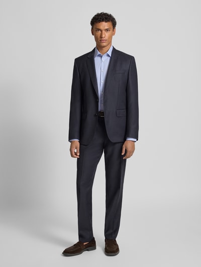 Christian Berg Men Regular Fit Freizeithemd mit Kentkragen Bleu 1