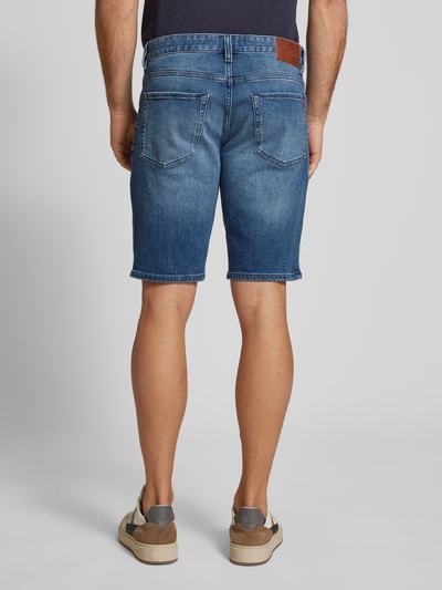 BOSS Orange Regular Fit Jeansshorts im 5-Pocket-Design Modell 'Re.Maine' Blau 5