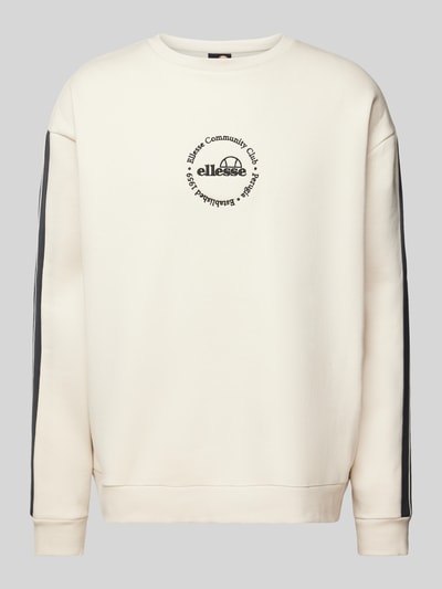 Ellesse Sweatshirt mit gerippten Abschlüssen Modell 'SALZBURG' Sand 1