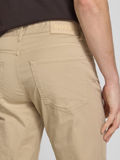 BOSS Regular Fit Chino im 5-Pocket-Design Modell 'RE.Maine' Mittelbraun 3