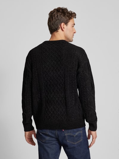 Scotch & Soda Strickpullover mit Rundhalsausschnitt Black 5