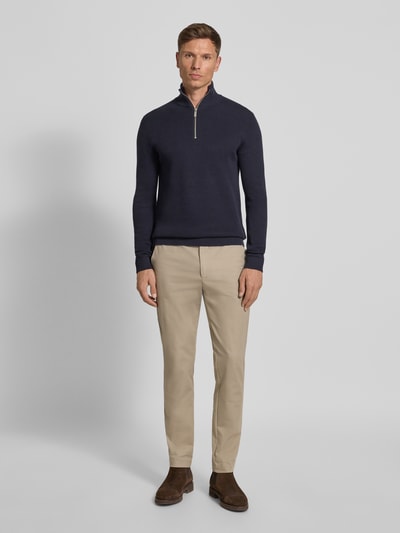 SELECTED HOMME Regular fit schipperstrui van puur katoen, model 'DANE' Donkerblauw - 1