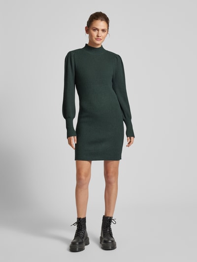 Only Strickkleid mit Turtleneck Modell 'KATIA' Dunkelgruen 1