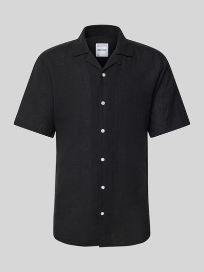 ONLY & SONS Vrijetijdsoverhemd met reverskraag, model 'CAIDEN' Zwart - 2