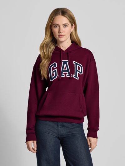 GAP Hoodie mit Känguru-Tasche Bordeaux 4