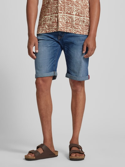 Pierre Cardin Jeansshorts mit Eingrifftaschen Modell 'Lyon' Jeansblau 4