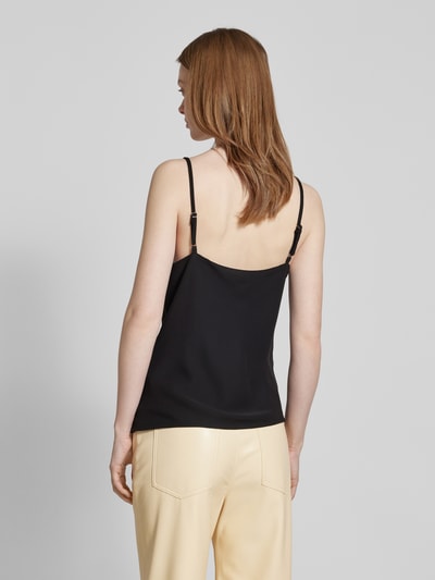 Guess Tanktop mit V-Ausschnitt Modell 'CAROLINE' BLACK 5