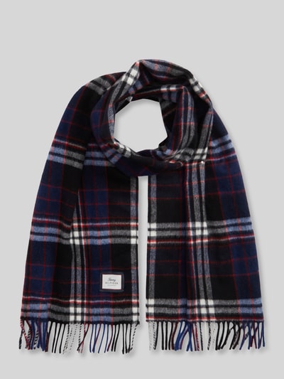 Tommy Hilfiger Schal aus reiner Wolle Black 2