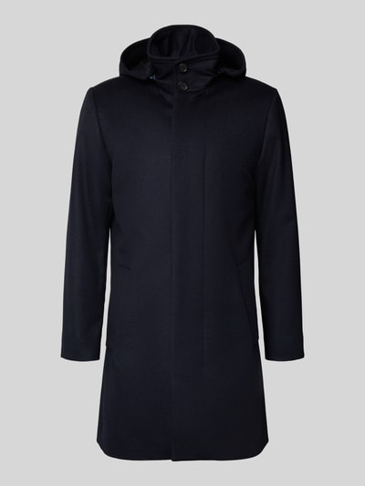 Tiger Of Sweden Lange jas met kasjmier, model 'Aleric' Donkerblauw - 2