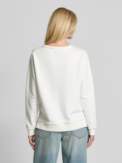 Smith and Soul Sweatshirt mit Statement-Stitching Weiss 5