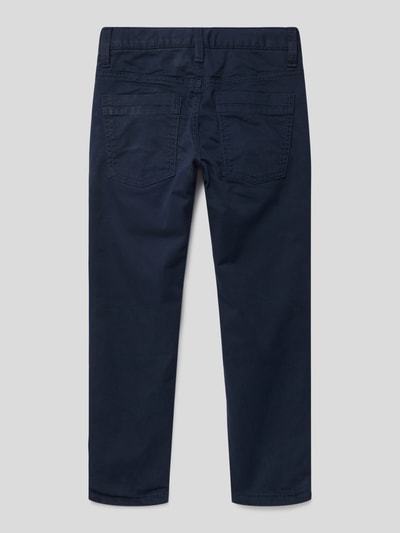 s.Oliver RED LABEL Regular Fit Hose mit Eingrifftaschen Marineblau 3