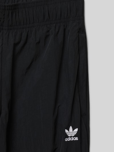 adidas Originals Relaxed Fit Cargohose mit Label-Stitching Black 2