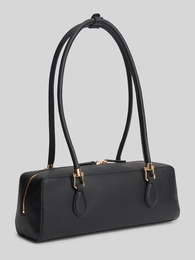 Tommy Hilfiger Henkeltasche in Leder-Optik Modell 'TH GRACE SHOULDER BAG' Black 4
