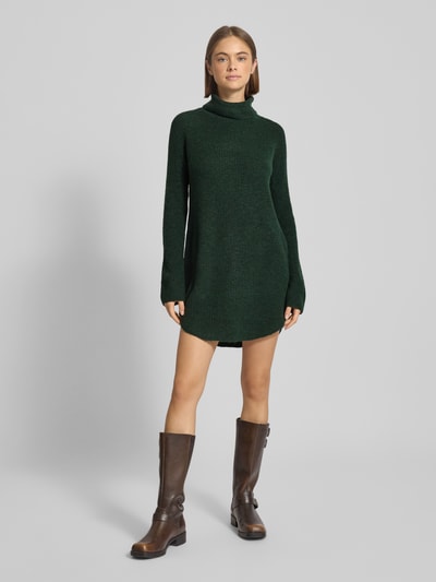 Pieces Golf o luźnym kroju z raglanowymi rękawami model ‘ELLEN’ Ciemnozielony 1