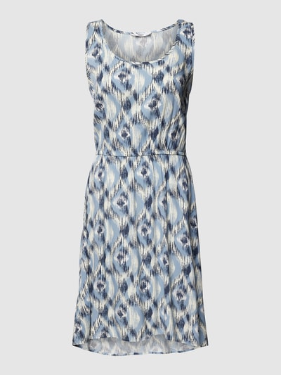 Only Knielange jurk met all-over motief Jeans - 2