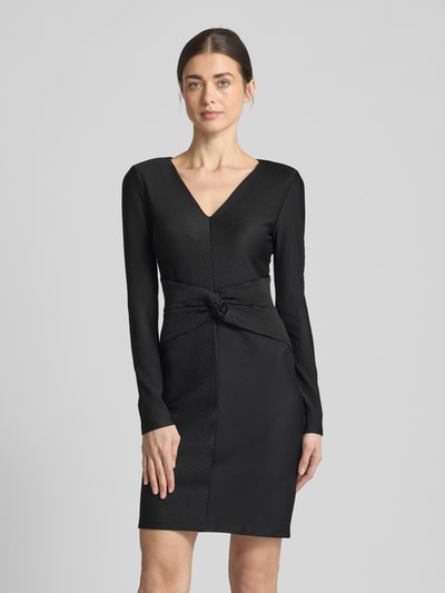 DKNY Minikleid mit Knotendetail Black 4