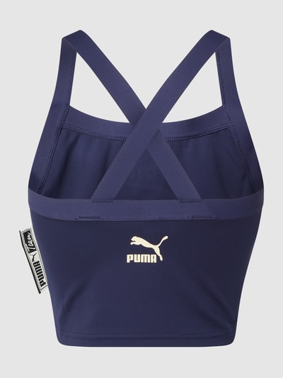 PUMA PERFORMANCE Crop Top mit Label-Applikation Offwhite 3