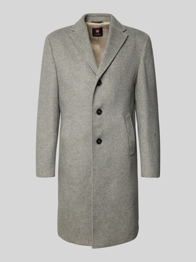 CG - Club of Gents Lange jas met steekzakken, model 'MANFRED' Antraciet - 2