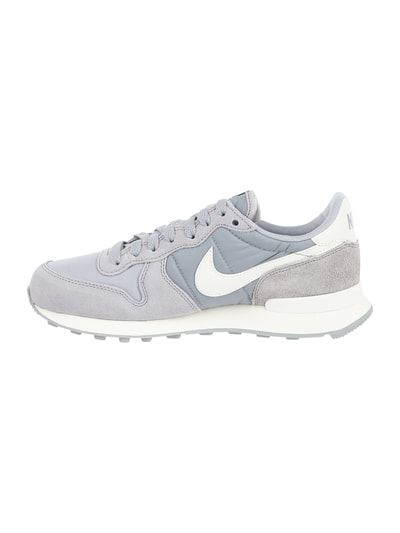 Nike Sneaker aus Veloursleder und Textil Hellgrau 3