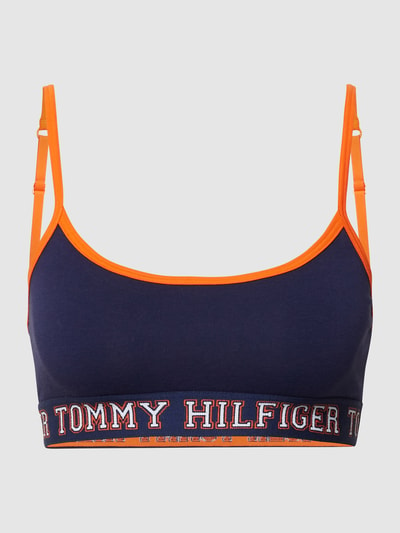 TOMMY HILFIGER Bralette mit Logo-Bund Dunkelblau 2