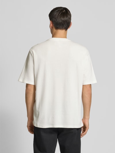 Matinique T-Shirt mit Label-Detail Modell 'hudson' Weiss 5