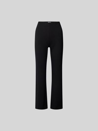 Filippa K Flared Stoffhose mit elastischem Bund Black 2