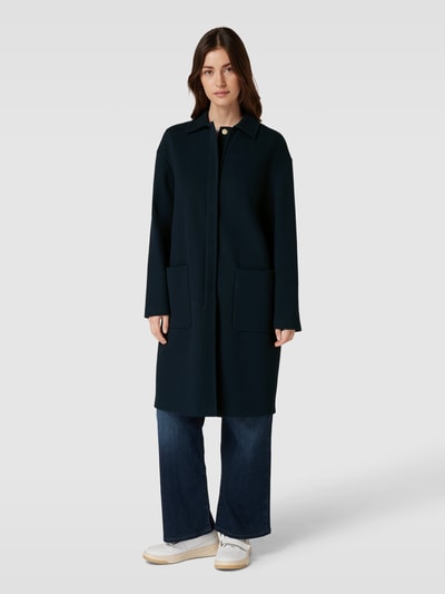 MaxMara Leisure Mantel in Überlänge Modell 'IFREM' Marine 4