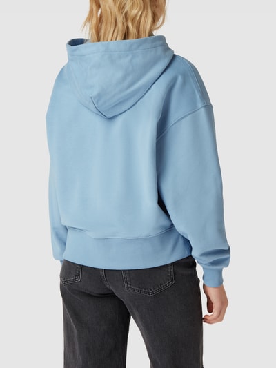 Calvin Klein Jeans Hoodie met capuchon, model 'MICRO' Lichtblauw - 5