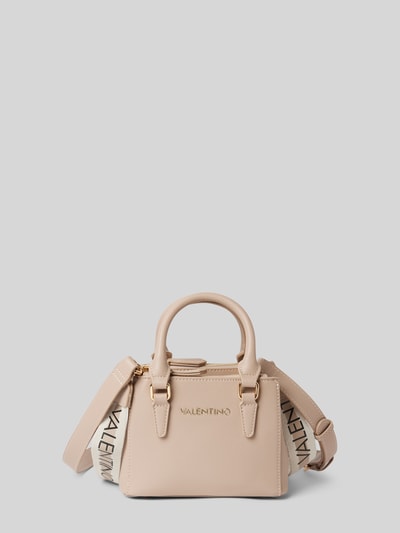 VALENTINO BAGS Handtas met labelapplicatie, model 'ZERO RE' Beige - 1