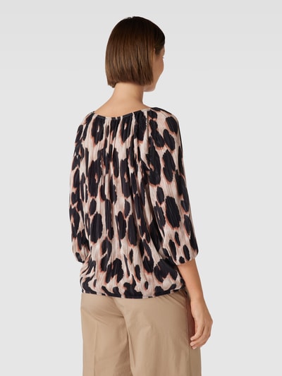 Christian Berg Woman Blouseshirt met dierenprint Zwart - 5