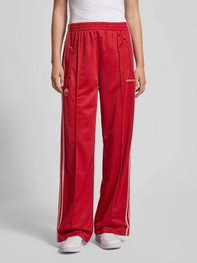 adidas Originals Sweatpants met elastische band, model ‘FIREBIRD’ Rood - 4