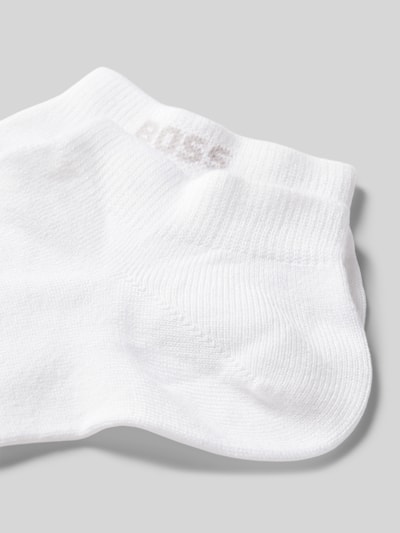 BOSS Socken mit Label-Print im 2er-Pack Weiss 2