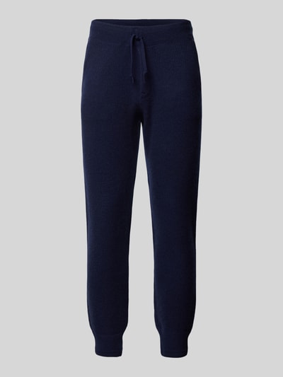 Polo Ralph Lauren Slim fit kasjmier broek met tunnelkoord Marineblauw - 1