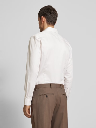 Jake*s Slim Fit Business-Hemd mit Kentkragen Sand 5