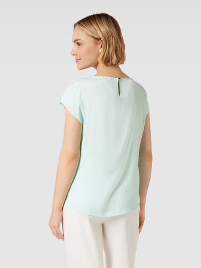 COMMA Blouseshirt met V-hals Mintgroen - 5