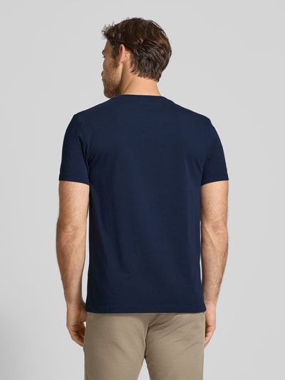 JOOP! Collection T-shirt met logoprint en ronde hals Marineblauw - 5