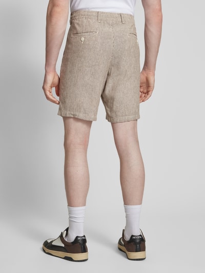Jack & Jones Regular Fit Shorts mit Tunnelzug Modell 'MYKONOS' Taupe 5