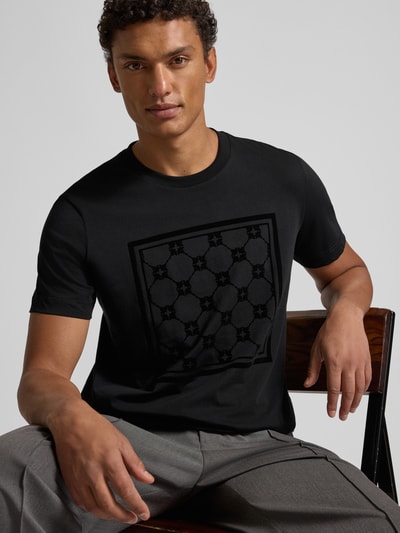 JOOP! Collection T-shirt met motiefprint Zwart - 3