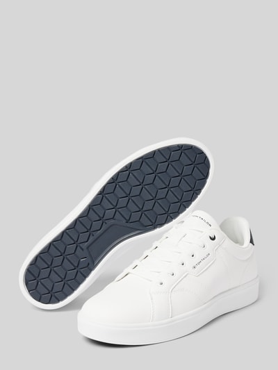 Tom Tailor Low Top Sneaker mit Kontrast-Details Weiss 4