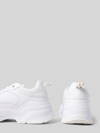Tommy Hilfiger Low Top Sneaker aus Glattleder Weiss 2