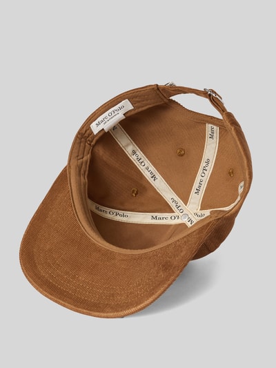 Marc O'Polo Basecap aus Baumwoll-Mix Mittelbraun 2