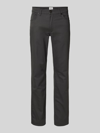 Brax Regular Fit Chino im 5-Pocket-Design Modell 'CADIZ' Anthrazit 1