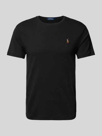 Polo Ralph Lauren T-shirt met labelstitching Zwart - 2