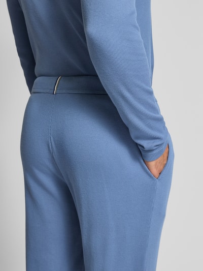 Christian Berg Men Sweatpants mit elastischem Bund und Tunnelzug Jeansblau 3