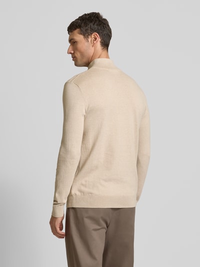 SELECTED HOMME Gebreide pullover met ribboorden, model 'BERG' Ecru - 5