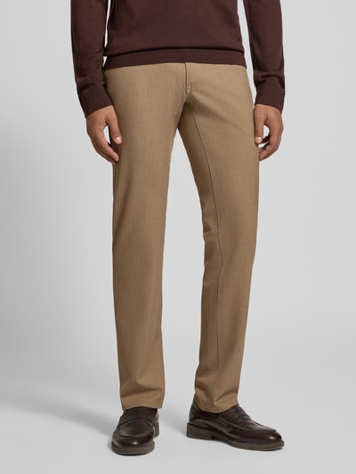 Brax Straight Fit Stoffhose mit 5-Pocket-Design Camel 4