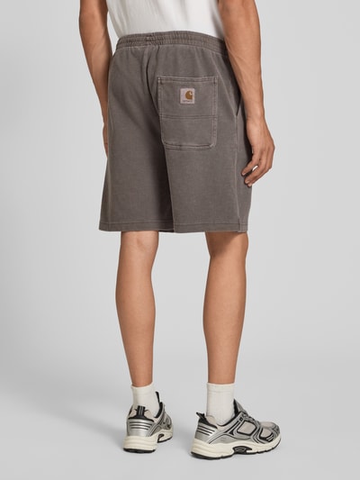 Carhartt Work In Progress Regular Fit Shorts mit elastischem Bund Modell 'Harper' Mittelbraun 5